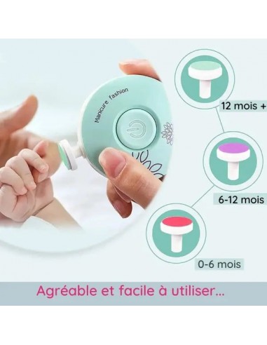 Coupe ongles électrique pour Bébé la colonne vertébrale