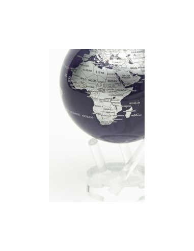 MOVA GLOBE VIOLET ET ARGENT Pour