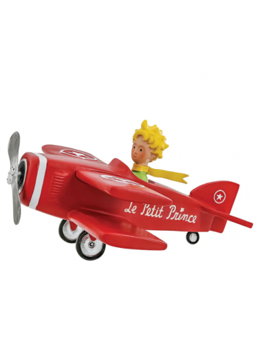 Figurine Le Petit Prince avion une grave pollution 