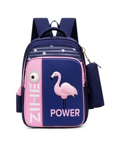 Cartable Flamant Rose Power Marine du meilleur 