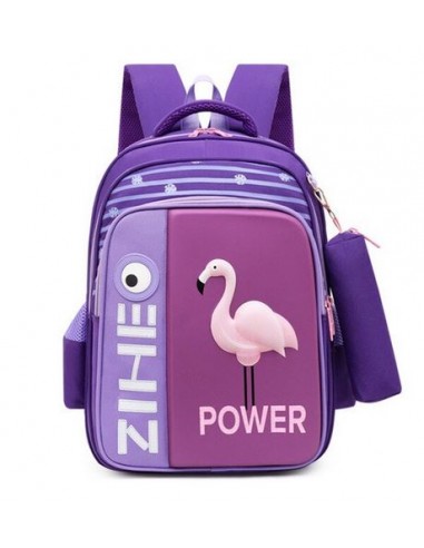 Cartable Flamant Rose Power Lilas du meilleur 