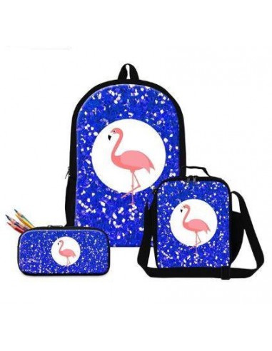 Lot de Sacs Flamant Rose Paillettes Bleu Comparez plus de prix