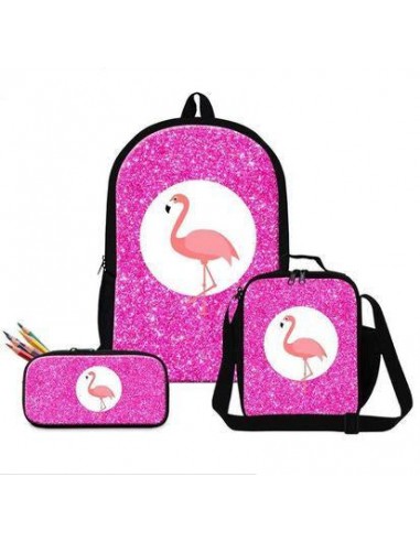 Lot de Sacs Flamant Rose Paillettes Rose Profitez des Offres !