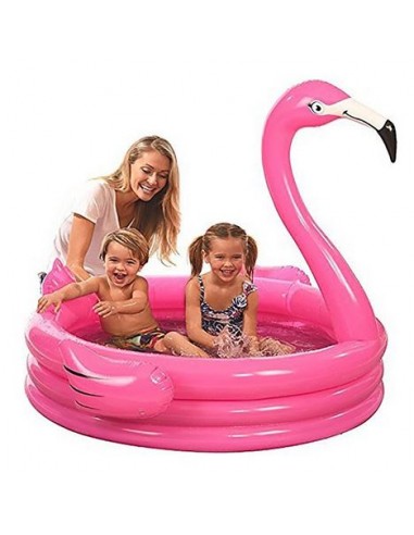 Piscine Ronde Gonflable Flamant Rose Livraison rapide