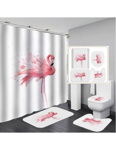 Ensemble de Salle de Bain Flamant Rose Profitez des Offres !