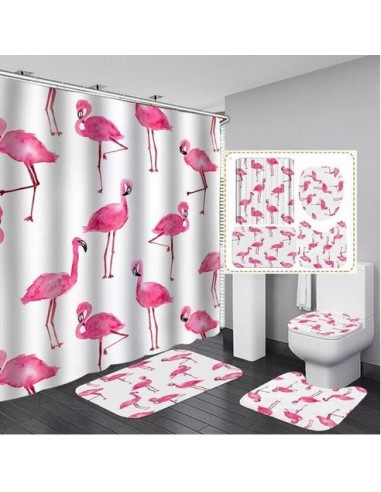 Ensemble Salle de Bain Motif Flamant Rose Venez découvrir notre 