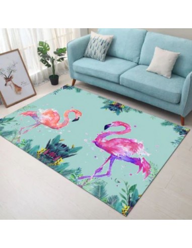 Tapis Flamant Rose Kawaii Dessin prix