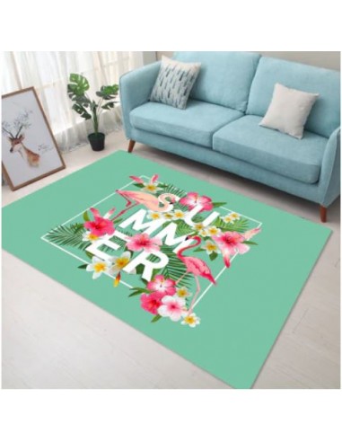 Tapis Flamant Rose Summer hantent personnes