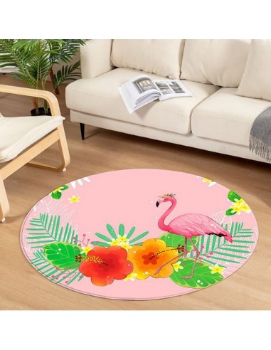 Tapis Flamant Rose Rond en ligne