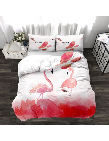 Housse de Couette Flamant Rose Floride 2023