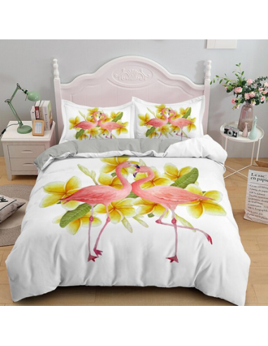 Housse de Couette Flamant Rose Unisexe vente chaude votre 