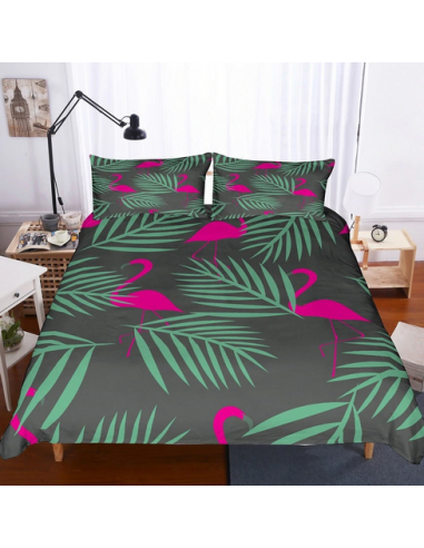 Housse de Couette 200x200 Flamant Rose Les êtres humains sont 