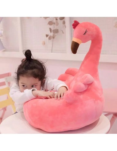 Peluche Fauteuil Flamant Rose Faites des économies