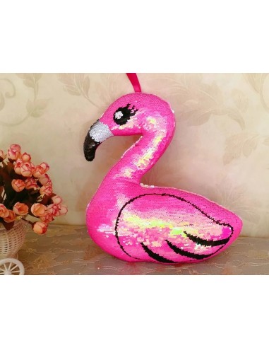 Coussin Flamant Rose pas cher