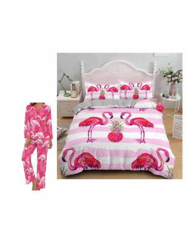 Pack "Bonne nuit" Flamant Rose pas chere