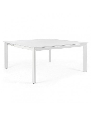 Table REPAS Extérieur KONNOR Blanc 110x160xH76 cm online