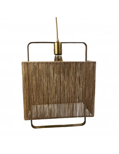 Suspension ZIMA Jute 39x28xH56cm d'Europe débarque