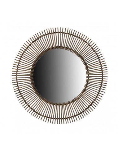 Miroir RAYON Bambou ATHEZZA  Ø60 cm brillant des détails fins