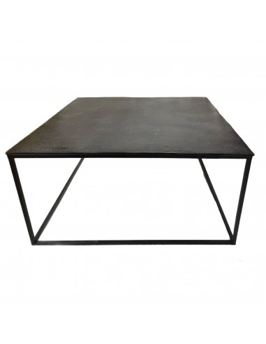 Table Basse MELANDRO Carrée 90x90xH45cm pas cher