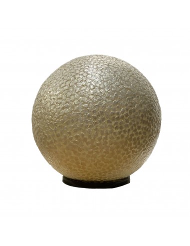 Lampe BOULE Nacre Blanche D50cm en stock