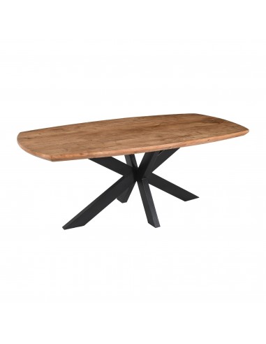 Table REPAS Ellipse SLOT acacia 200x100xH76cm votre restaurant rapide dans 